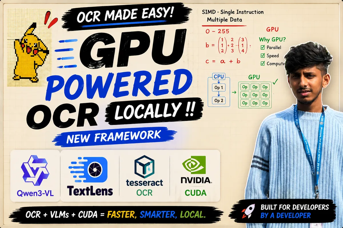 TextLens — GPU-Accelerated VLM OCR Framework